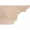 Ekena Millwork New Brighton Smooth Rafter Tail, Douglas Fir, 5 1/2"W x 12"H x 18"L RFT06X12X18NEB00SDF - alternate 2